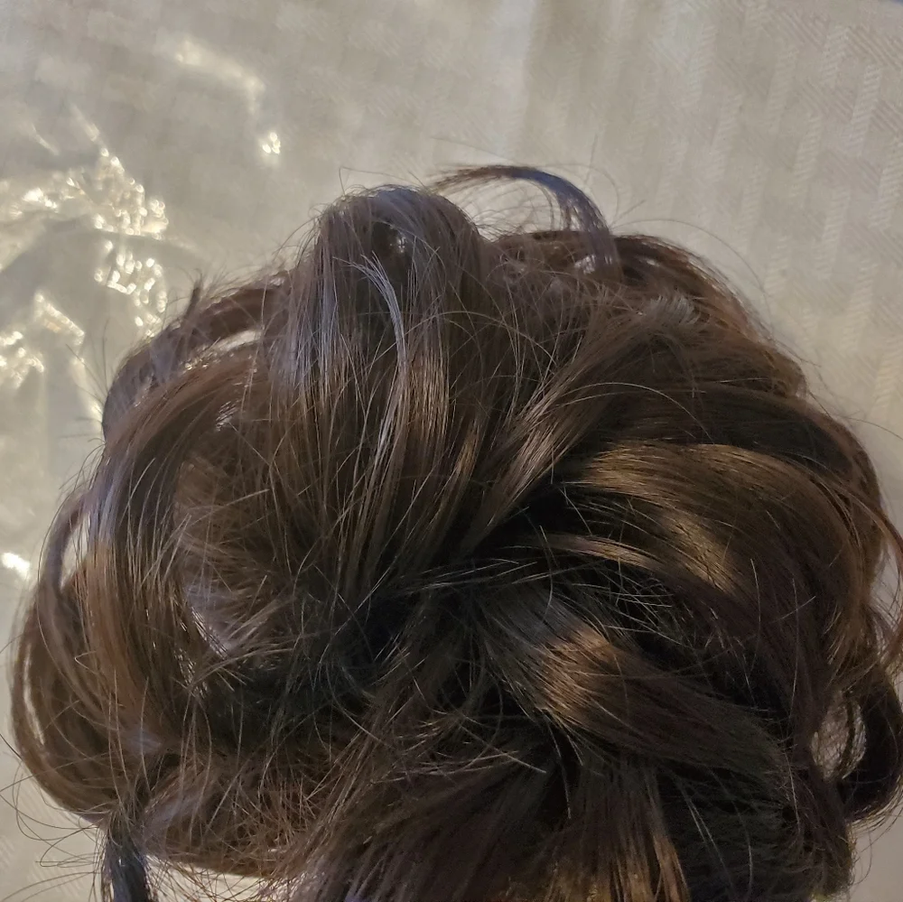 DARK BROWN PONYTAIL WRAP Hairpiece,New